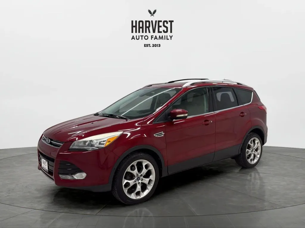 Red 2014 Ford Escape Titanium Sport Utility 4D for sale in Wahoo, NE