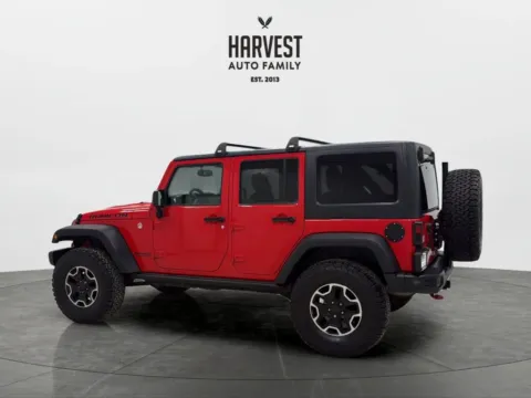 Another view of 2016 Jeep Wrangler Unlimited Rubicon Hard Rock Sport Utility 4D for sale in Wahoo, NE at Harvest Auto Family