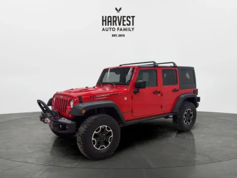 Red 2016 Jeep Wrangler Unlimited Rubicon Hard Rock Sport Utility 4D for sale in Wahoo, NE
