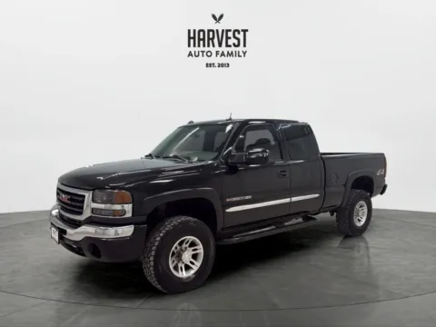 Black 2004 GMC Sierra 2500 HD Extended Cab SLE Pickup 4D 6 1/2 ft for sale in Wahoo, NE