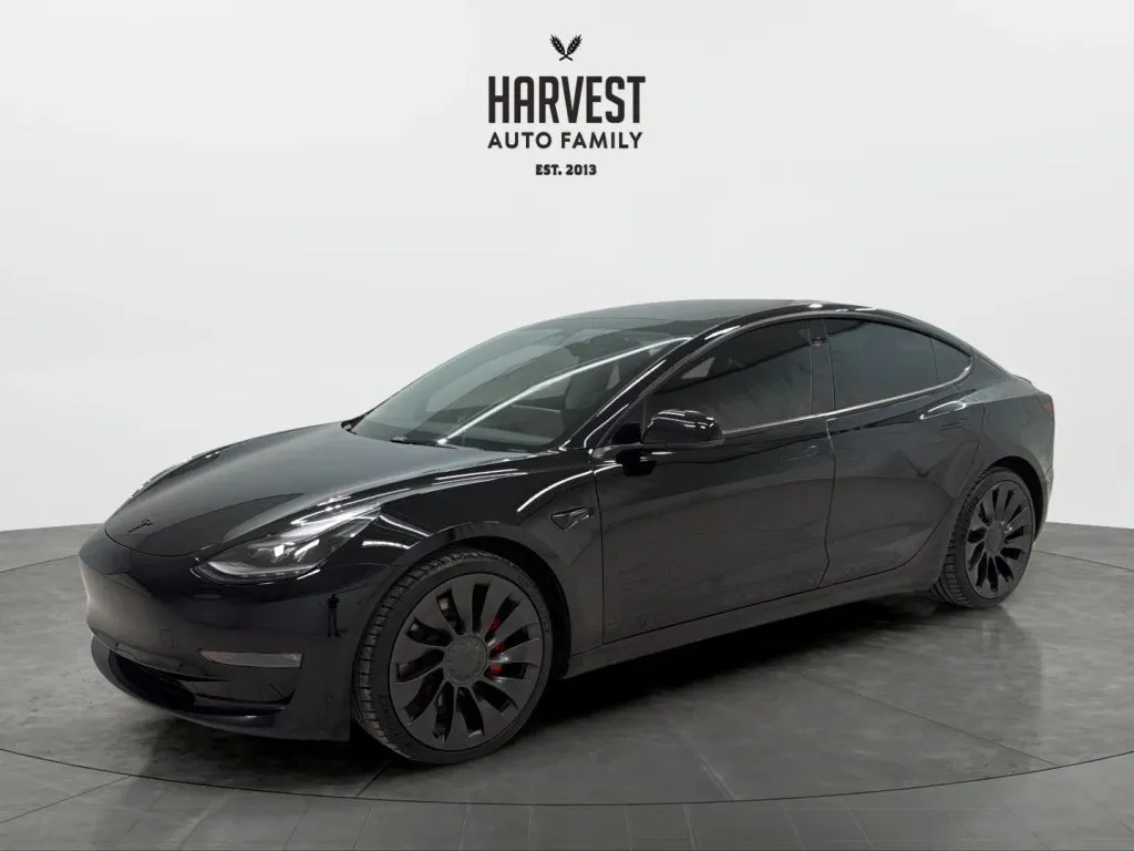 Black 2022 Tesla Model 3 Performance Sedan 4D for sale in Wahoo, NE