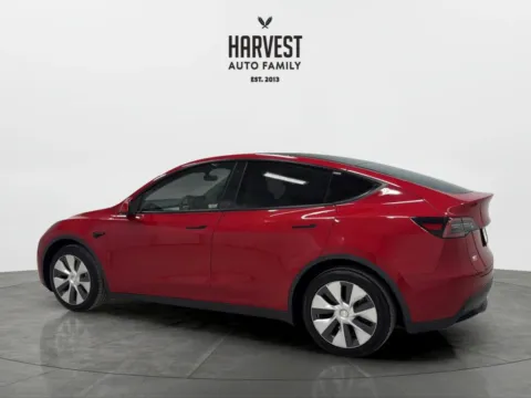 Another view of 2023 Tesla Model Y Long Range Sport Utility 4D for sale in Wahoo, NE at Harvest Auto Family