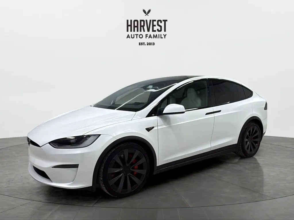White 2023 Tesla Model X Plaid Sport Utility 4D for sale in Wahoo, NE