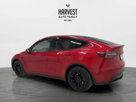 Another view of 2023 Tesla Model Y Long Range Sport Utility 4D for sale in Wahoo, NE at Harvest Auto Family