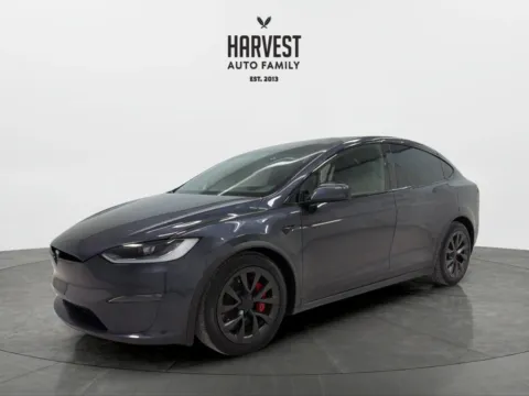 Gray 2023 Tesla Model X Plaid Sport Utility 4D for sale in Wahoo, NE