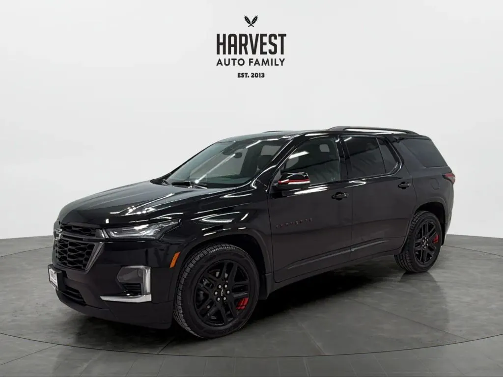 Black 2023 Chevrolet Traverse Premier Sport Utility 4D for sale in Wahoo, NE