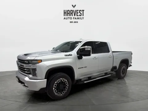 Silver 2022 Chevrolet Silverado 2500 HD Crew Cab High Country Pickup 4D 6 1/2 ft for sale in Wahoo, NE