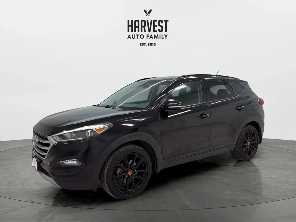 Black 2017 Hyundai Tucson Night Sport Utility 4D for sale in Wahoo, NE