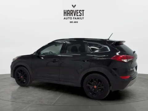 Another view of 2017 Hyundai Tucson Night Sport Utility 4D for sale in Wahoo, NE at Harvest Auto Family