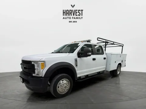 White 2017 Ford F450 Super Duty Crew Cab & Chassis XL 179' W.B. 4D for sale in Wahoo, NE