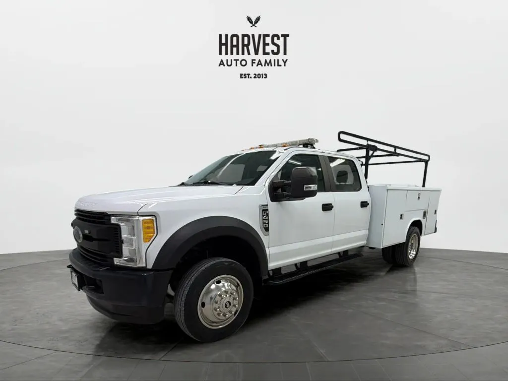 White 2017 Ford F450 Super Duty Crew Cab & Chassis XL 179' W.B. 4D for sale in Wahoo, NE
