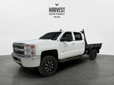 White 2015 Chevrolet Silverado 2500 HD Crew Cab LT Pickup 4D 8 ft for sale in Wahoo, NE