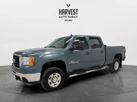 Blue 2008 GMC Sierra 2500 HD Crew Cab SLE Pickup 4D 6 1/2 ft for sale in Wahoo, NE