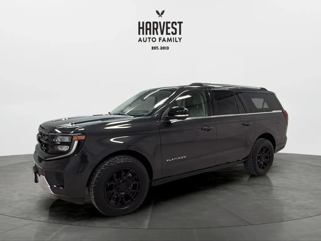 Gray 2025 Ford Expedition MAX Platinum Sport Utility 4D for sale in Wahoo, NE
