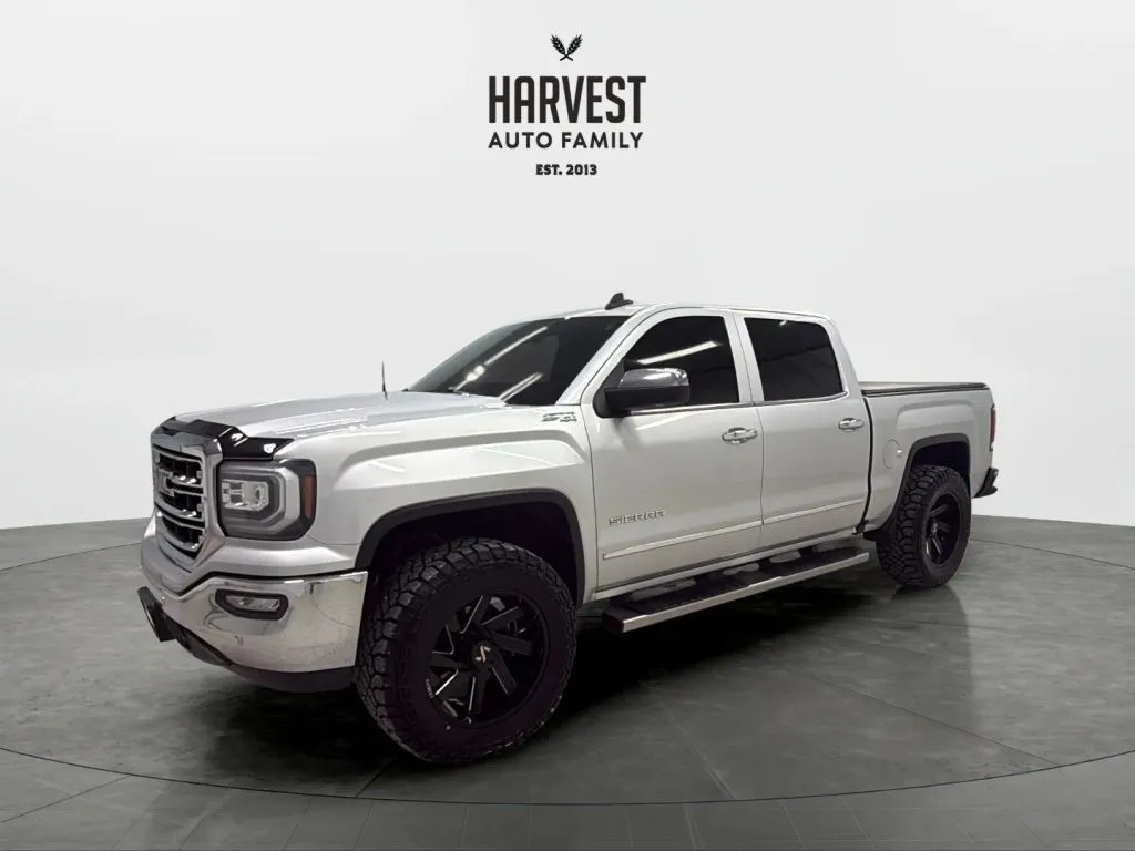 Silver 2016 GMC Sierra 1500 Crew Cab SLT Pickup 4D 5 3/4 ft for sale in Wahoo, NE