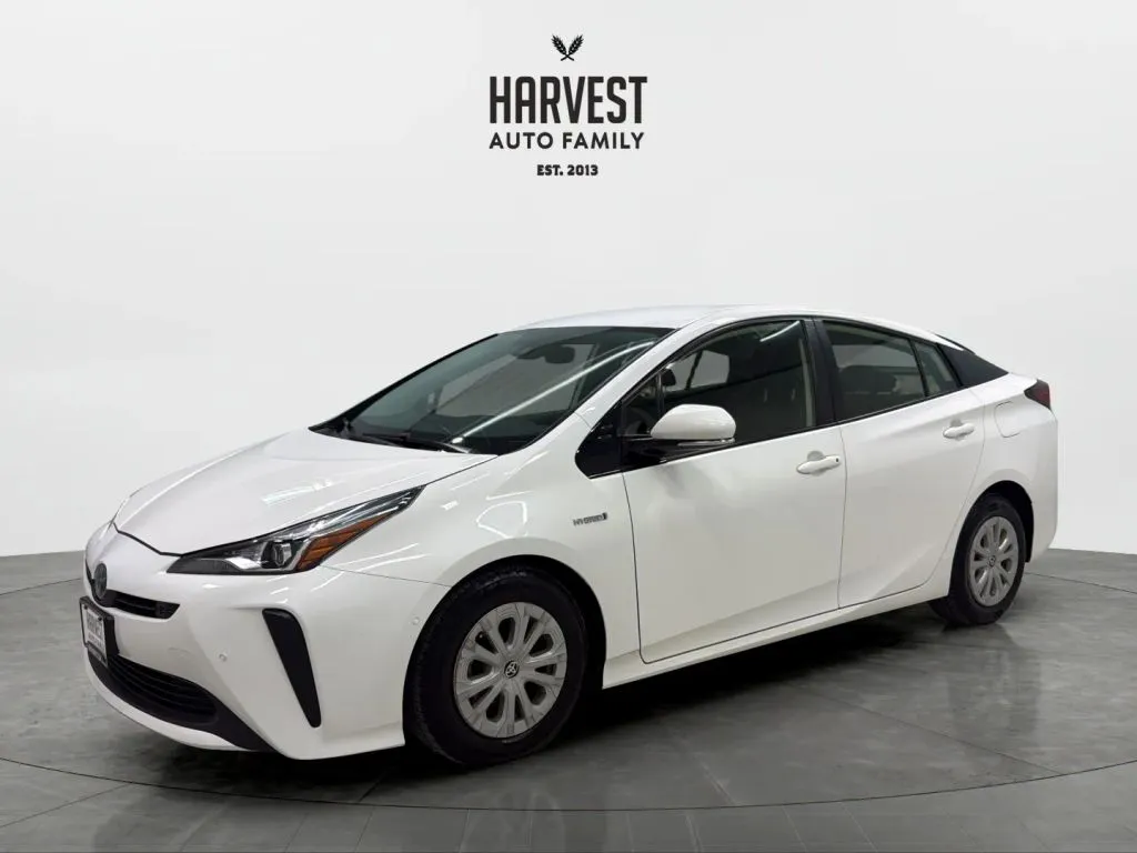 White 2019 Toyota Prius LE Hatchback 4D for sale in Wahoo, NE