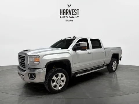 Silver 2018 GMC Sierra 2500 HD Crew Cab SLT Pickup 4D 6 1/2 ft for sale in Wahoo, NE