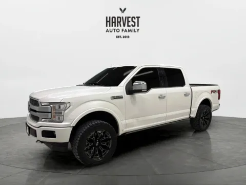 White 2019 Ford F-150 SuperCrew Cab Platinum Pickup 4D 5 1/2 ft for sale in Wahoo, NE