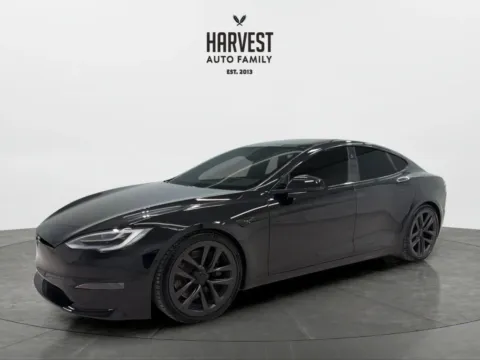 Black 2021 Tesla Model S Plaid Sedan 4D for sale in Wahoo, NE