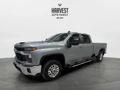 Gray 2025 Chevrolet Silverado 2500 HD Crew Cab LT Pickup 4D 8 ft for sale in Wahoo, NE