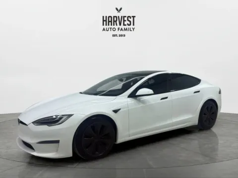 White 2022 Tesla Model S Long Range Sedan 4D for sale in Wahoo, NE