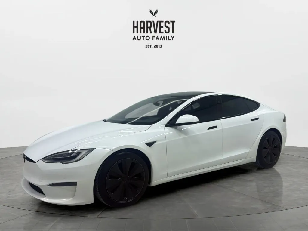 White 2022 Tesla Model S Long Range Sedan 4D for sale in Wahoo, NE