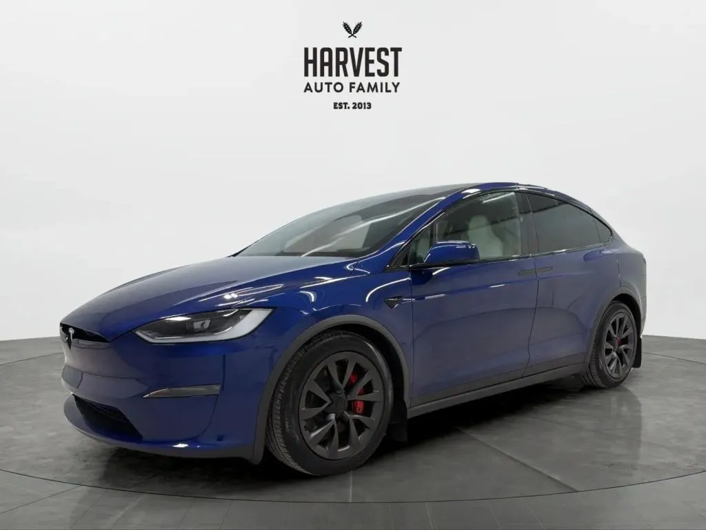 Blue 2023 Tesla Model X Plaid Sport Utility 4D for sale in Wahoo, NE
