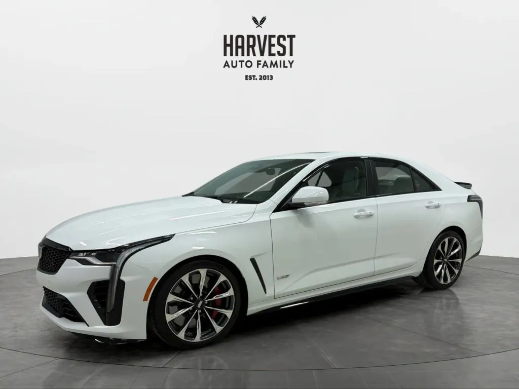 White 2022 Cadillac CT4 V-Series Blackwing Sedan 4D for sale in Wahoo, NE