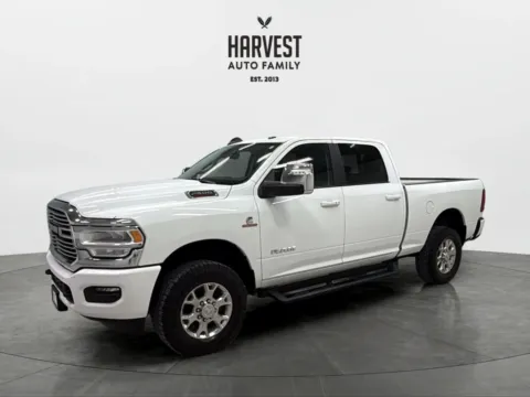 White 2024 Ram 2500 Crew Cab Laramie Pickup 4D 6 1/3 ft for sale in Wahoo, NE
