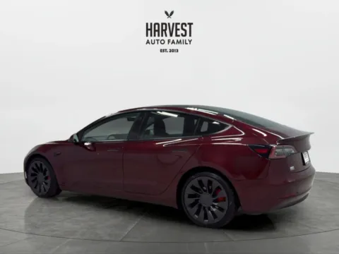 Another view of 2022 Tesla Model 3 Performance Sedan 4D for sale in Wahoo, NE at Harvest Auto Family