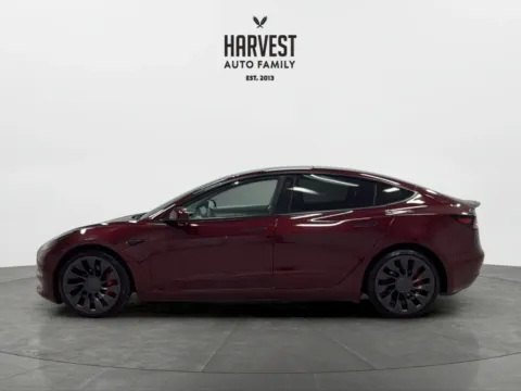 Photos of 2022 Tesla Model 3 Performance Sedan 4D for sale in Wahoo, NE at Harvest Auto Family