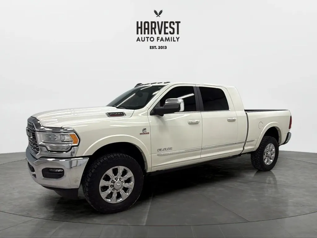 White 2021 Ram 2500 Mega Cab Limited Pickup 4D 6 1/3 ft for sale in Wahoo, NE