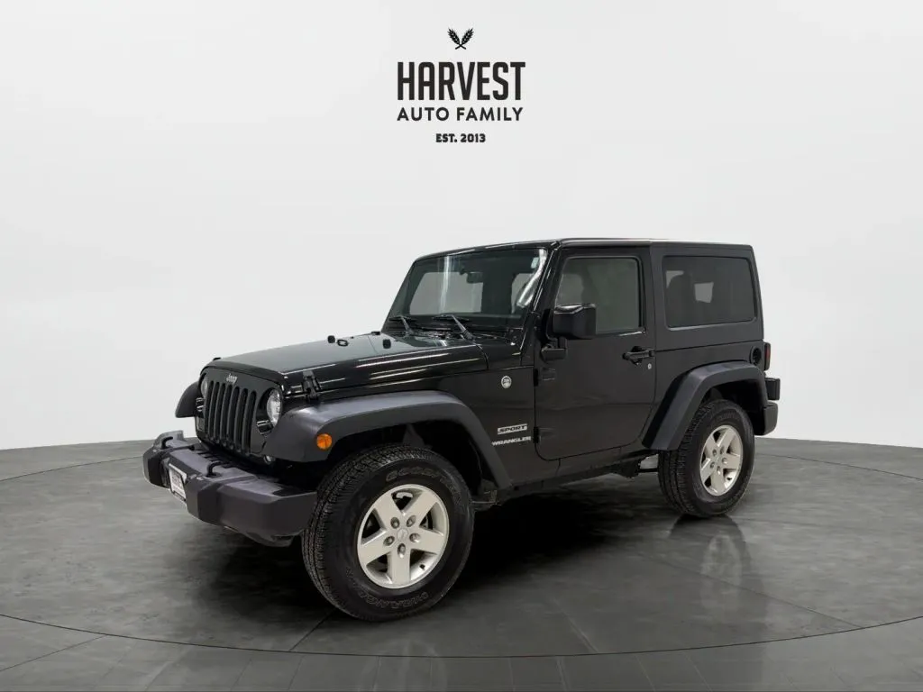 Black 2017 Jeep Wrangler Sport SUV 2D for sale in Wahoo, NE