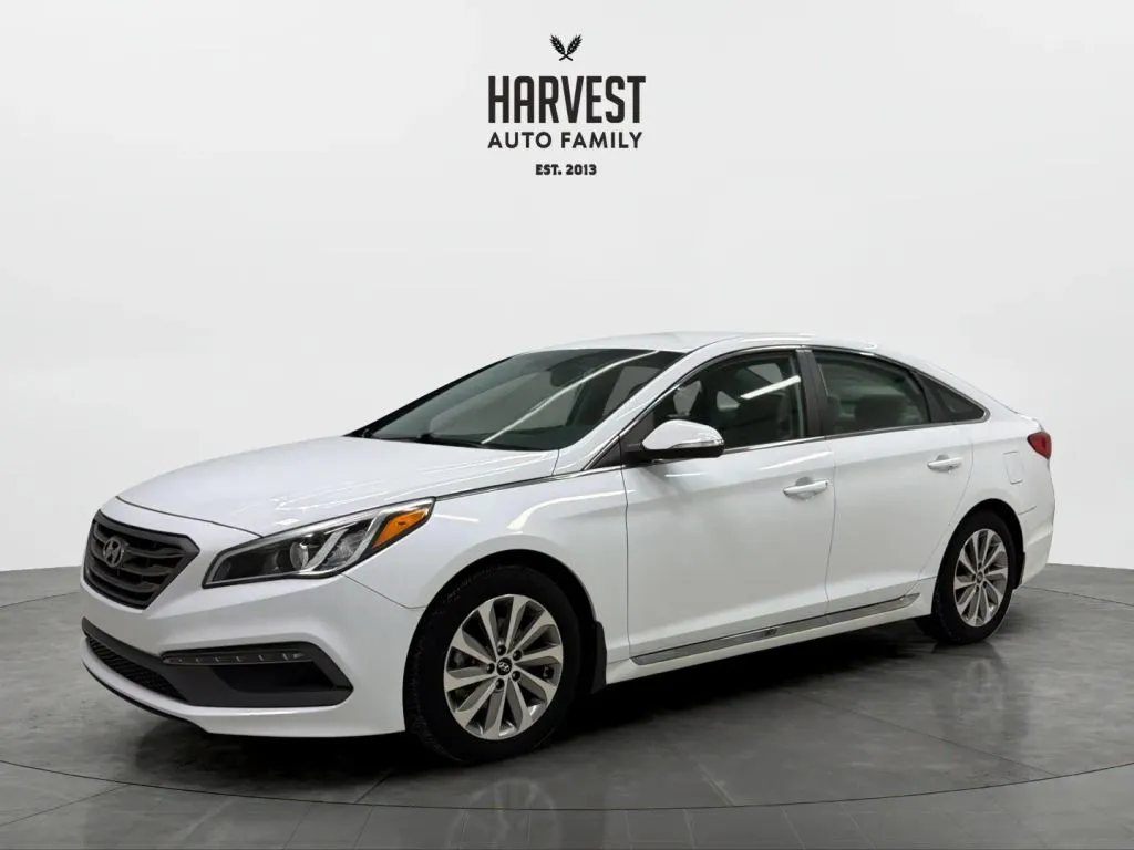White 2016 Hyundai Sonata Sport Sedan 4D for sale in Wahoo, NE