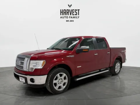 Red 2014 Ford F-150 SuperCrew Cab Lariat Pickup 4D 5 1/2 ft for sale in Wahoo, NE