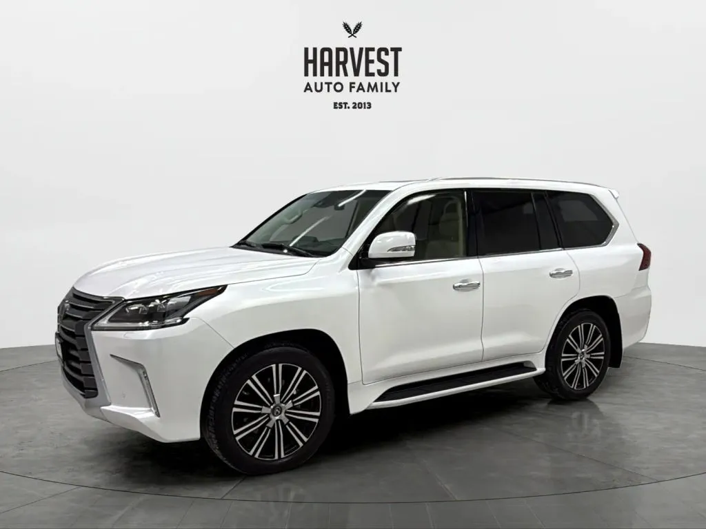 White 2021 Lexus LX 570 Sport Utility 4D for sale in Wahoo, NE