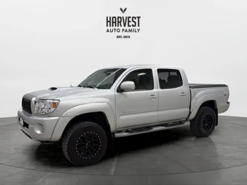 Silver 2010 Toyota Tacoma Double Cab Pickup 4D 5 ft for sale in Wahoo, NE