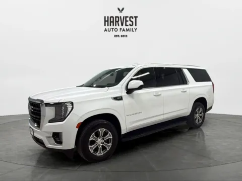 White 2022 GMC Yukon XL SLE Sport Utility 4D for sale in Wahoo, NE
