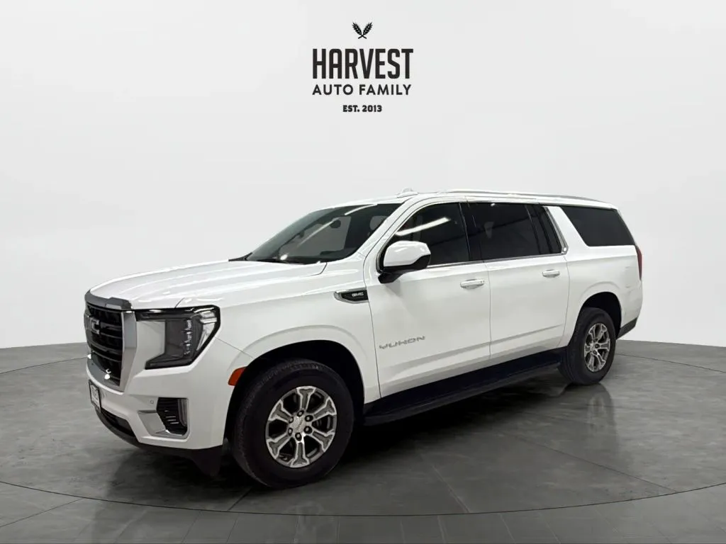 White 2022 GMC Yukon XL SLE Sport Utility 4D for sale in Wahoo, NE