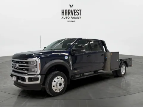 Blue 2025 Ford F550 Super Duty Crew Cab & Chassis Lariat w/179' WB Cab & Chassis 4D for sale in Wahoo, NE