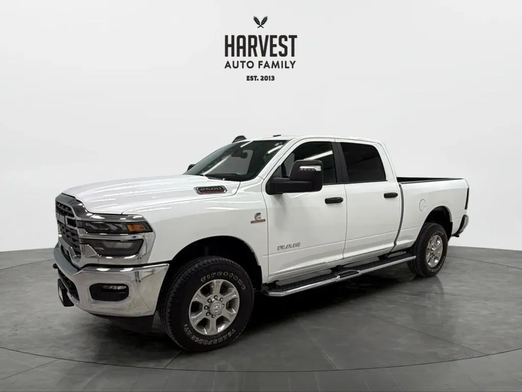 White 2026 Ram 2500 Crew Cab Big Horn Pickup 4D 6 1/3 ft for sale in Wahoo, NE