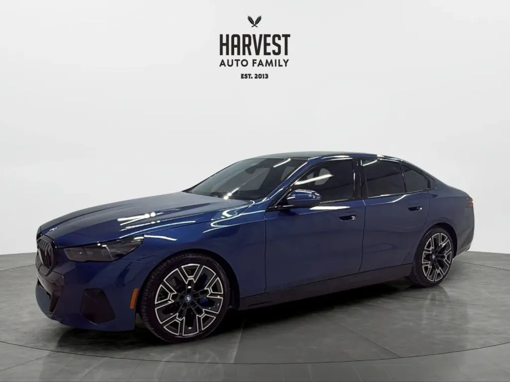 Blue 2025 BMW i5 xDrive40 Sedan 4D for sale in Wahoo, NE