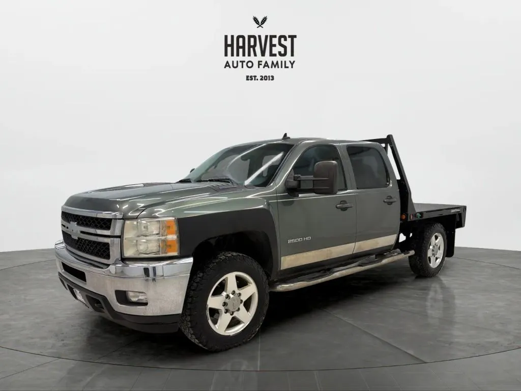 Gray 2011 Chevrolet Silverado 2500 HD Crew Cab LTZ Pickup 4D 6 1/2 ft for sale in Wahoo, NE
