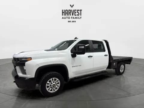 White 2022 Chevrolet Silverado 2500 HD Crew Cab Work Truck Pickup 4D 8 ft for sale in Wahoo, NE