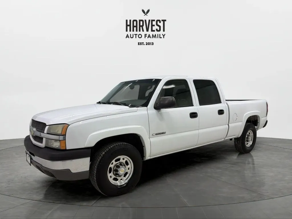 White 2005 Chevrolet Silverado 1500 HD Crew Cab LS Pickup 4D 6 1/2 ft for sale in Wahoo, NE