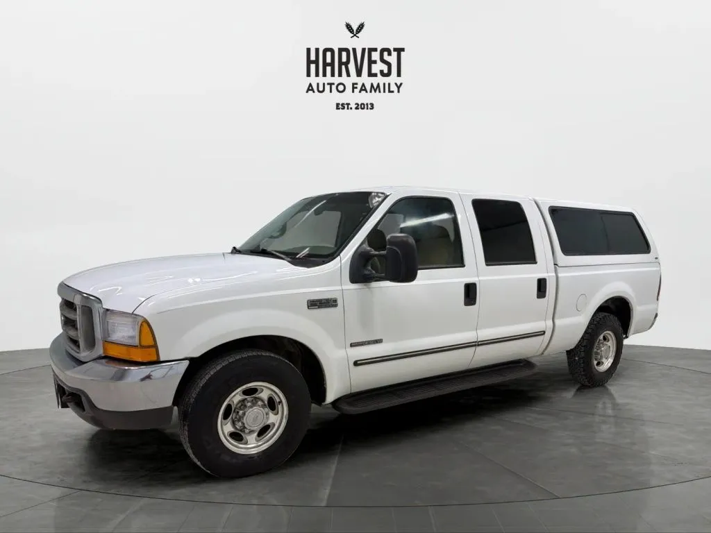 White 2000 Ford F250 Super Duty Crew Cab Short Bed for sale in Wahoo, NE