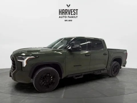 Green 2023 Toyota Tundra CrewMax SR5 Pickup 4D 5 1/2 ft for sale in Wahoo, NE