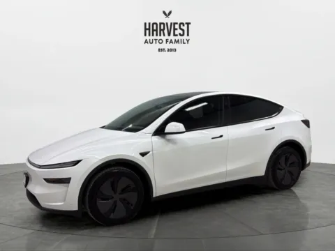 White 2026 Tesla Model Y Standard Sport Utility 4D for sale in Wahoo, NE