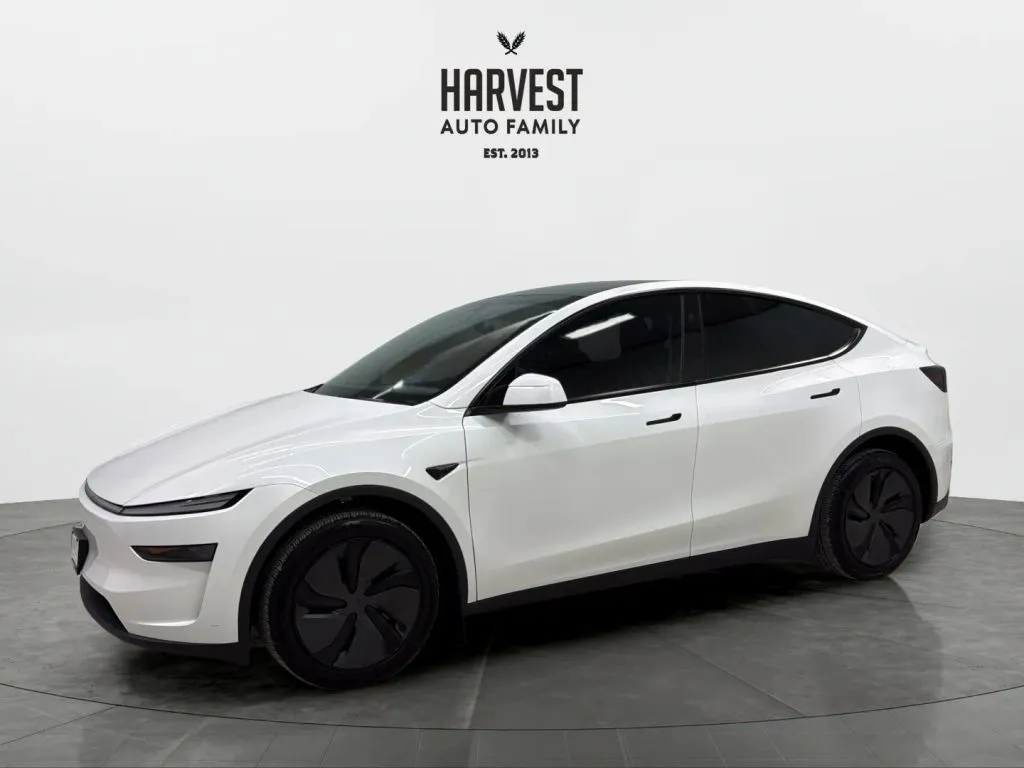 White 2026 Tesla Model Y Standard Sport Utility 4D for sale in Wahoo, NE