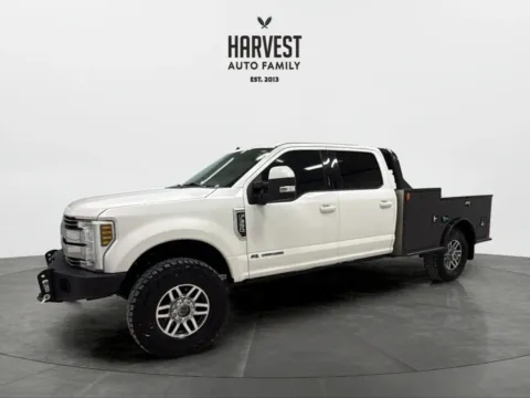 White 2019 Ford F350 Super Duty Crew Cab Lariat Pickup 4D 8 ft for sale in Wahoo, NE
